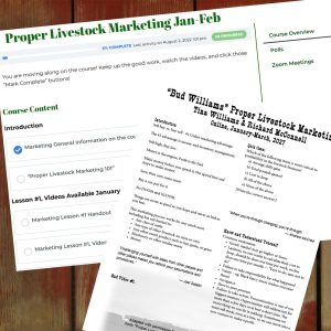 Online Marketing Course Jan-Mar 2027